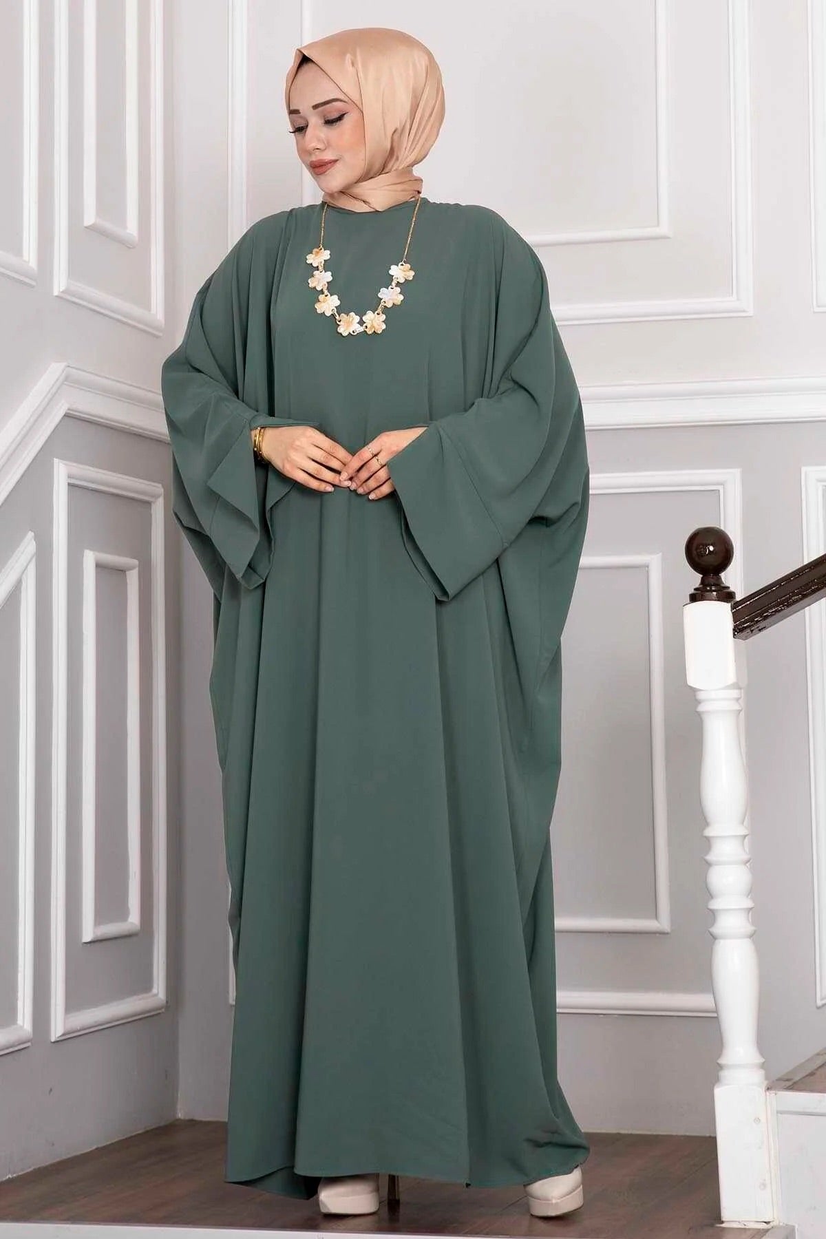 ABAYA ROBE MENTHE