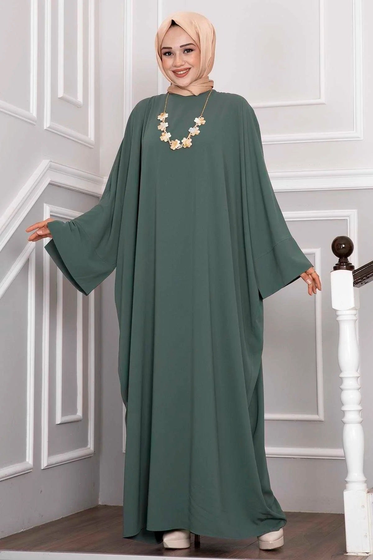 ABAYA ROBE MENTHE