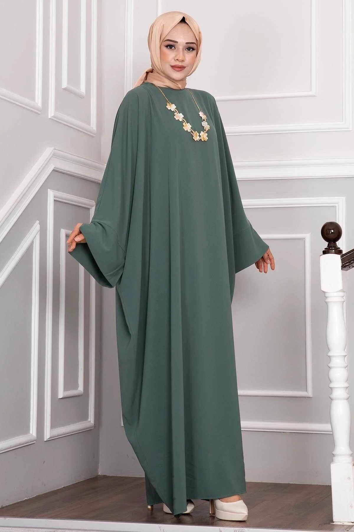 ABAYA ROBE MENTHE