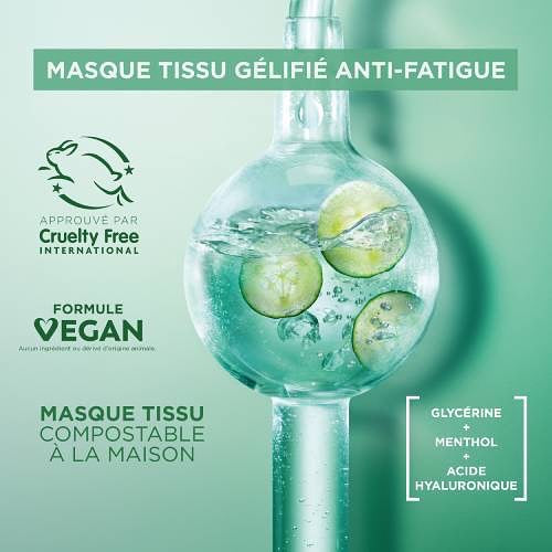 Masque anti fatigue cet gel GARNIER